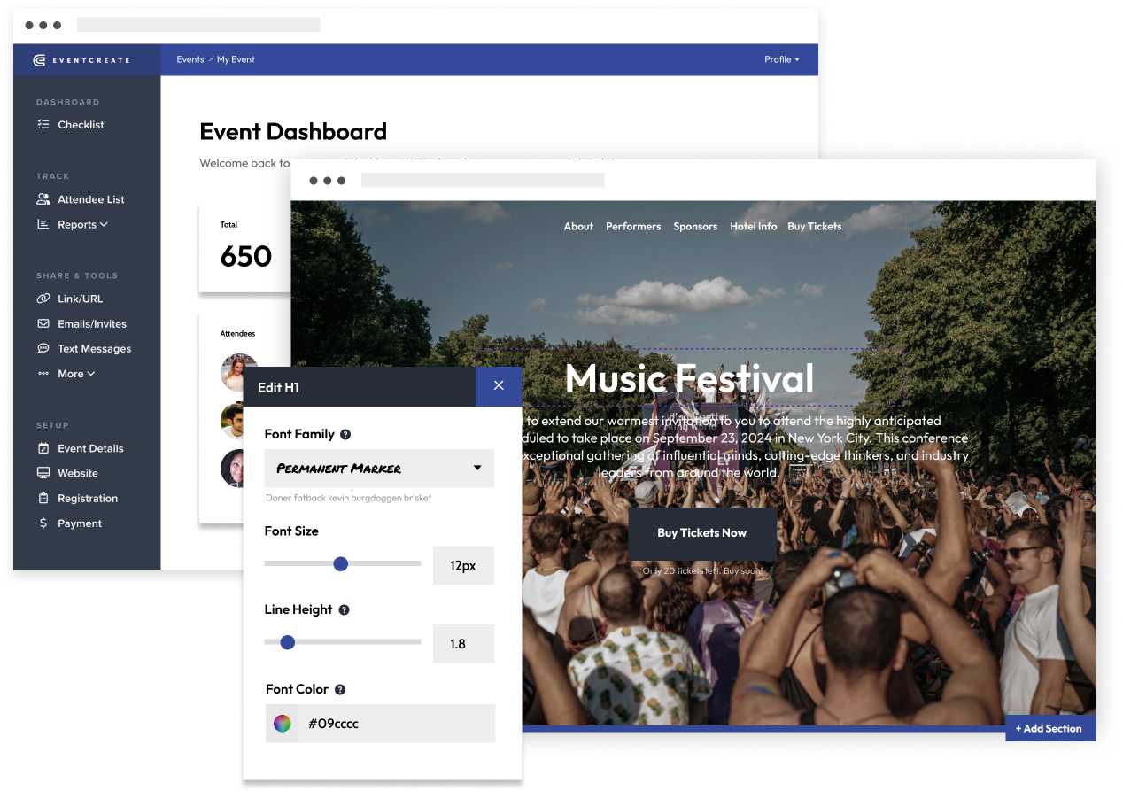 Powerful Event Registration Software